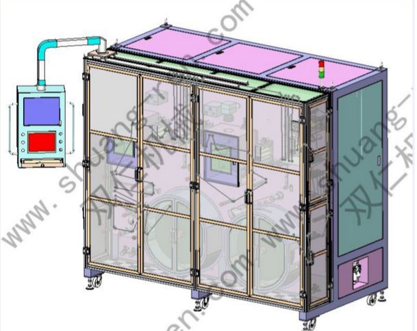 電池(chí)極片自動清洗(xǐ)機（極片清洗機(ji)）